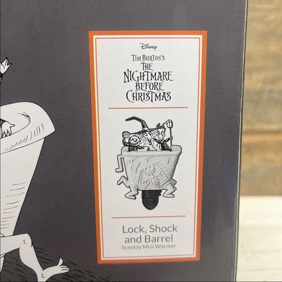 Scentsy Holiday Nib The Nightmare Before Christmas Lock Shock And